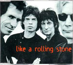 Rolling Stones   Like a Rolling Stone   4 Track CD 1995  