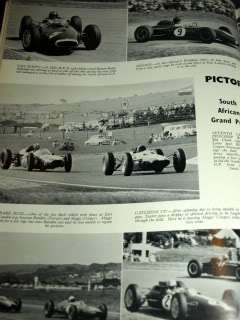 JIM CLARK LOTUS CLIMAX V8 25 SOUTH AFRICAN GRAND PRIX GP F1 EAST 
