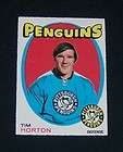 1971 72 opc TIM HORTON #186 Exmt PENGUINS 