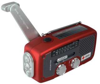 American Red Cross Microlink AM/FM USB Solar Radio 750254803796  