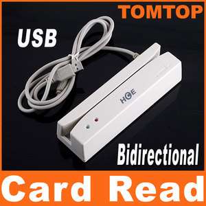 USB Universal Magnetic Stripe Card Bidirectional Reader  