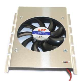 HDD Hard Disk Drive Cooler Cooling Fan Heatsink 3.5  