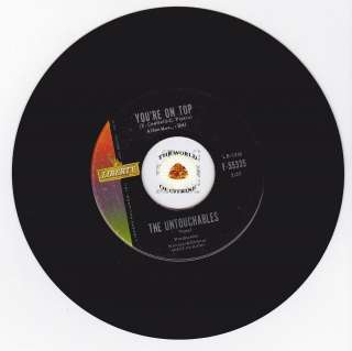 HEAR Doo Wop R&B 45 UNTOUCHABLES Youre On Top FILLER LIBERTY 55335 
