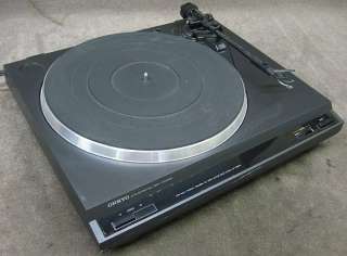 Vintage Onkyo CP 1200A Auto Return Belt Drive Turntable Record Player 
