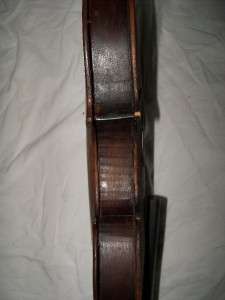 Antique Violin Nice Wood Inlays Attic Find  