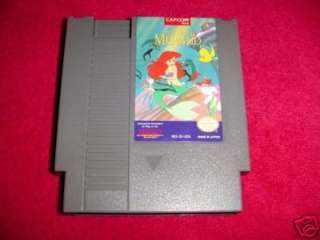   Little Mermaid Disney Original Nintendo NES Games 013388110278  