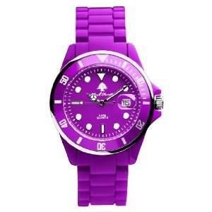 Pink Forest Plastic Chic Armbanduhr Lila Bangkok  Uhren