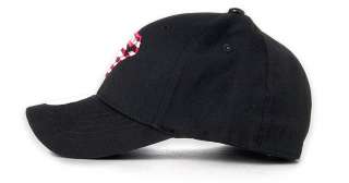 Superman American flag Baseball Cap Flexfit Spandex Hat Black 