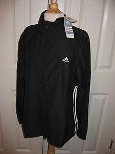 NWT Adidas Womens Peach Poly Jacket Black Size XL 884895939733  