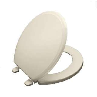   Round Closed Front Toilet Seat in Almond K 4695 47 