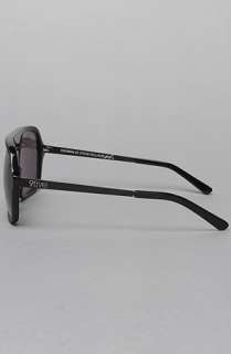 9Five Eyewear The Crowns Sunglasses in Blackout  Karmaloop 