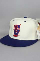 Vintage Deadstock New York Giants Fitted Hat (Ivory/Blue)