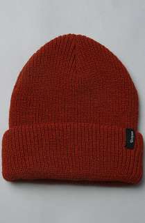 Brixton The Heist Beanie in Rust  Karmaloop   Global Concrete 