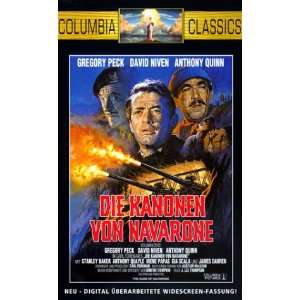 Die Kanonen von Navarone [VHS] David Niven, Gregory Peck, Anthony 
