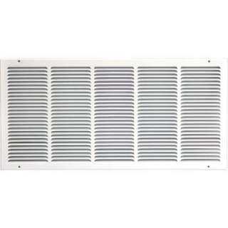    GRILLE30 in. x 14 in. White Return Air Vent Grille with Fixed Blades