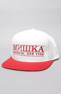 Mishka The Toga Party Snapback Hat in White  Karmaloop   Global 