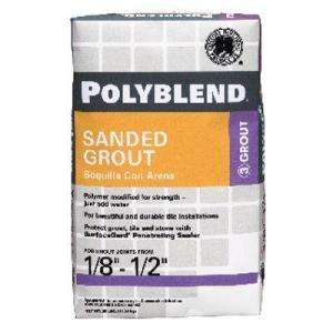 Custom Building Products #381 Bright White 25 Lb. Sanded Grout 