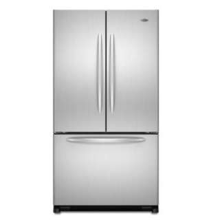 24.8 cu. ft. French Door Refrigerator in Monochromatic Stainless Steel