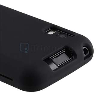 New Premium High Quality Black Rubber Hard Skin Case For Motorola 