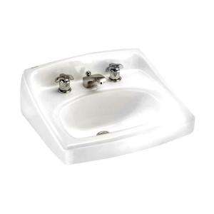  Lucerne Wall Mount Bathroom Sink For Wall Hanger or Concealed Arms 