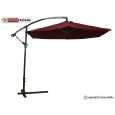 Sonnenschirm Ampelschirm Schirm Kurbel Marktschirm rot von Homestyle4u