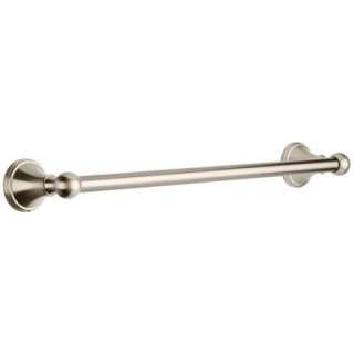 Delta Crestfield 18 In. Towel Bar in Satin Nickel 138029.0 at The Home 