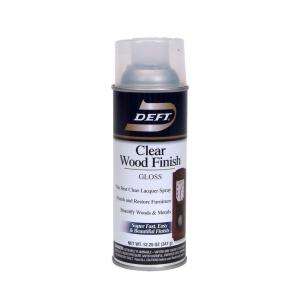 Deft, Inc. Clear Wood Finish Gloss Aerosol Lacquer 01013 at The Home 