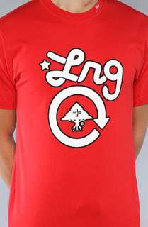 LRG Core Collection The Core Collection One Tee in Red  Karmaloop 