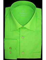 Hemd Grün klassischer Kragen New Kent Herrenhemd von Tonelli Langarm