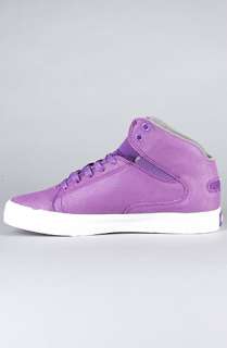 SUPRA The Society Mid Sneaker in Purple Waxed Suede  Karmaloop 