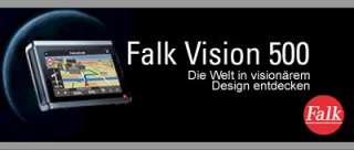Falk Vision 500 Navigationssystem inkl. TMCpro Starter (10,9 cm (4,3 