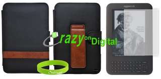 NEW Leather Case Screen for  Kindle 3 3rd WiFi 3G  
