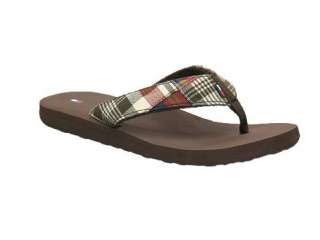 Tommy Hilfiger Womens Chrissy Plaid Flip Flop   DSW