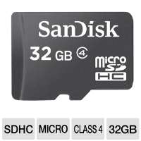 Click to view SanDisk SDSDQ 032G A11M microSDHC Memory Card   32GB 