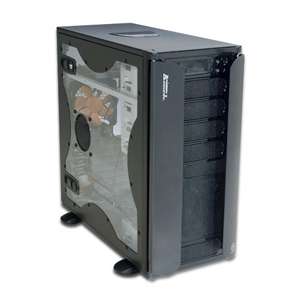 Thermaltake Armor Jr. Black ATX Mid Tower Case with Clear Side, Front 