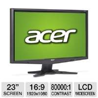 Acer G235hAbd 23 Widescreen LCD Monitor   1080p, 1920x1080, 169 