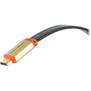 Atlona ATF14032B 2 Flat HDMI Cable   6 FT, Black, HDMI 1.4 at 