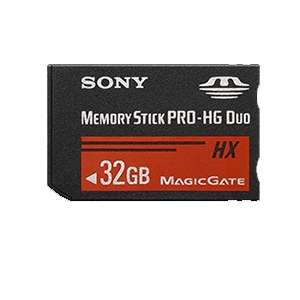 Sony MSHX32A Memory Stick PRO HG Duo Flash Card   32GB, 5MB/s (40Mbps 