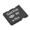 SanDisk Micro 16GB Memory Stick (Original Handelsverpackung)