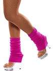 80 s neon hot pink legwarmers costume accessory new one