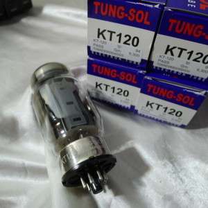 Tung Sol KT120 Cryo Matched Quad   6550 / KT88  