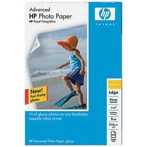 HP Advance Glossy Paper 4 x 6 100 Sheets 
