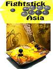 Yellow Ken Sanwa Buttons PS3 Arcade FIGHT STICK fightstick Street 