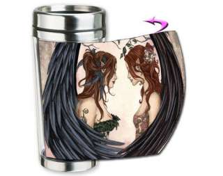 Sisters Angels Deluxe Fairy Travel Mug Amy Brown  