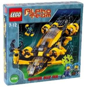 LEGO 4794   Alpha Team Kommando U Boot, 188 Teile  