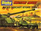 Dinky Toys Army Military Might 1974 Shop Display Sign
