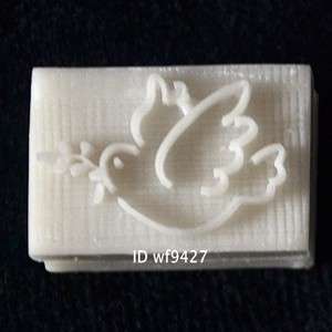   Handmade Soap Resin Stamp Seal Soap Mold Mould PIGEON 4X2.6CM  