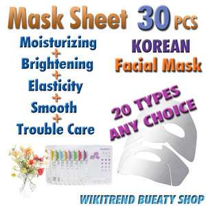   Sheets Korean Beauty Facel Mask Sheet Pack Facial Skin Care Moisture