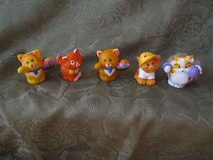Fisher Price Little People Cat Kitty kitten collection pet store farm 
