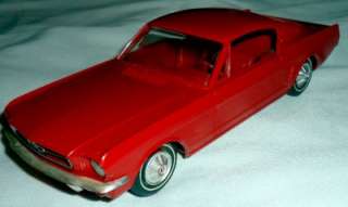 1965 Red Ford Mustang Fastback Promo Car  